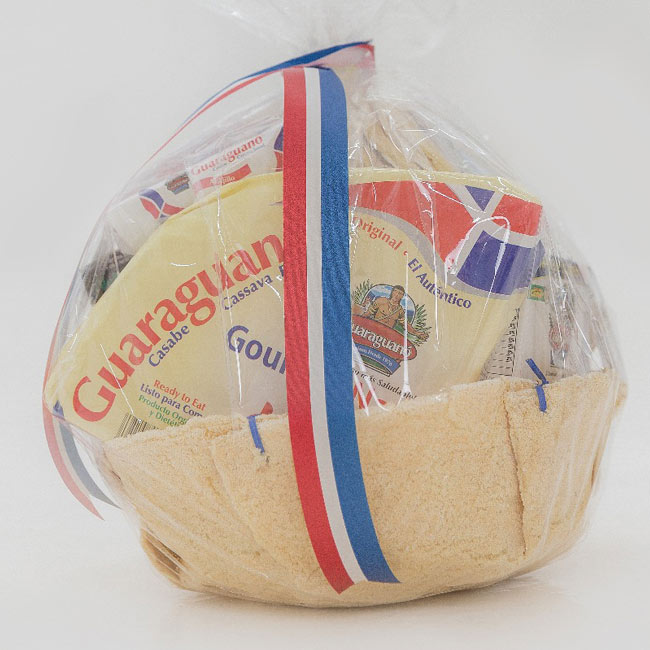 Canasta de Casabe Con Productos Guaraguanó